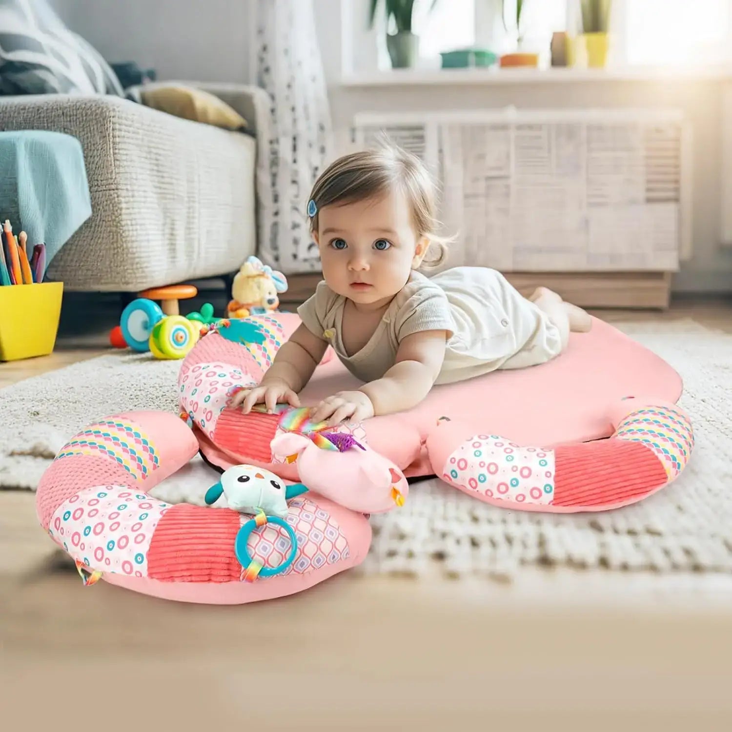 Tapis d'éveil 3 en 1 Confort Bébé vue d'ensemble – Monde à maman