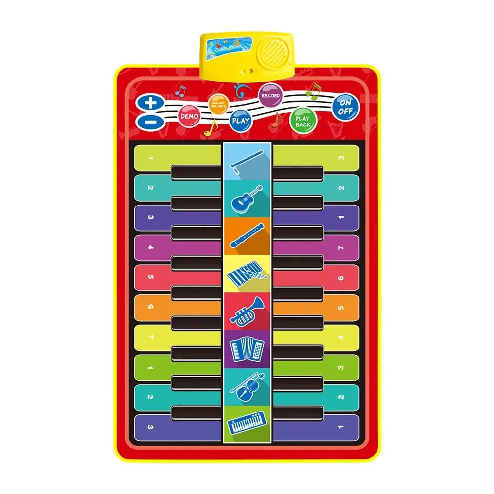 Tapis d'Éveil - CarpetPiano™ - Monde à maman