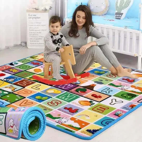 Tapis d'éveil coloré sensoriel | ÉveilBaby - Monde à maman