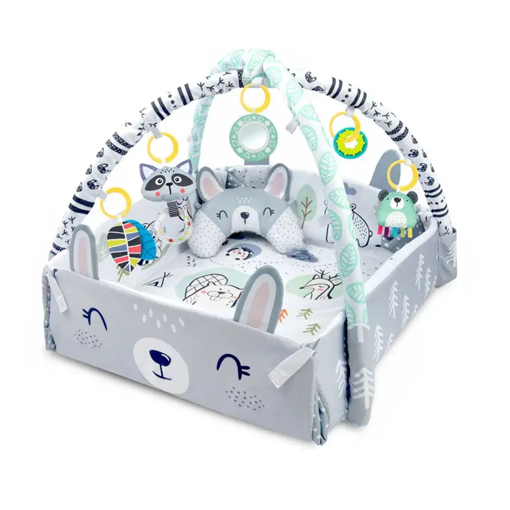 Tapis d'éveil modulable Cozy Protect bébé vue d'ensemble – Monde à maman
