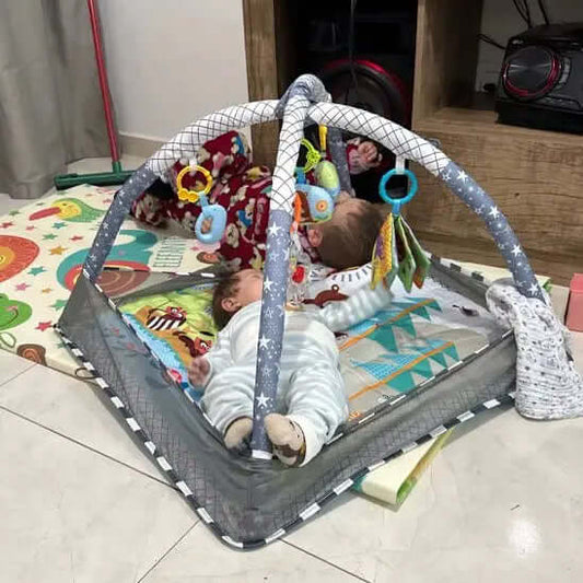 Tapis d'éveil sensoriel pour bébé | Stimulateur - Monde à maman