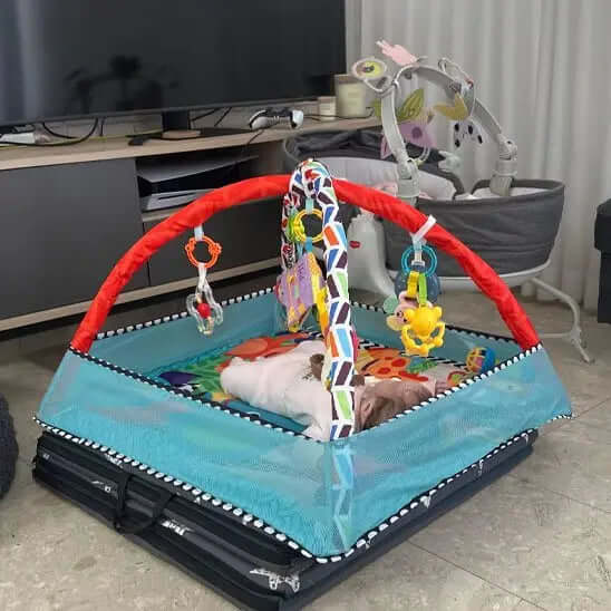 Tapis d'éveil sensoriel pour bébé | Stimulateur - Monde à maman