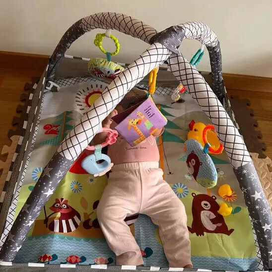Tapis d'éveil sensoriel pour bébé | Stimulateur - Monde à maman