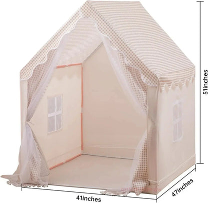 Tente de jeux avec lumières étoilées - Monde à maman
