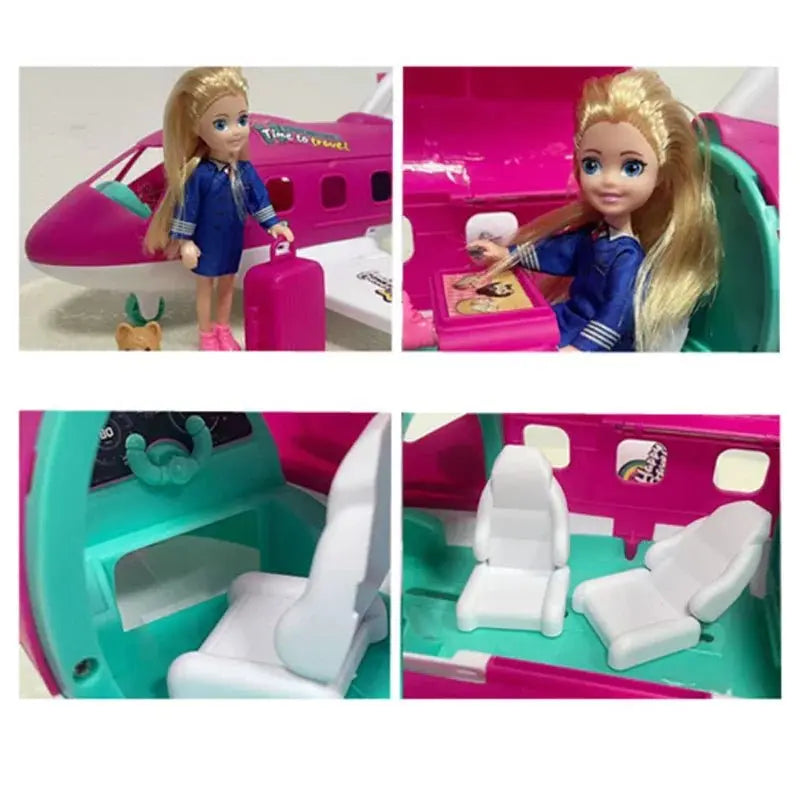 Avion de poupée pour fille - Monde à maman