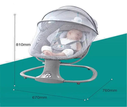 Balançoire électrique pour bébé - Monde à maman
