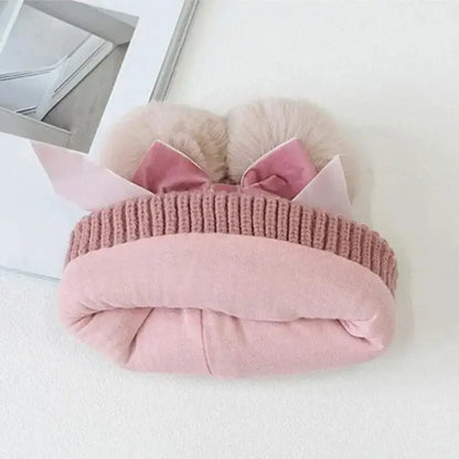 Bonnet à pompons - Monde à maman