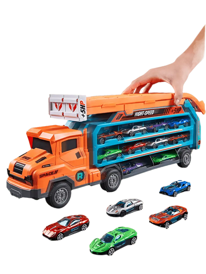 Camion et circuit voiture - Monde à maman