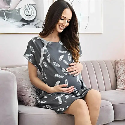 Chemise de nuit allaitement confortable - Monde à maman