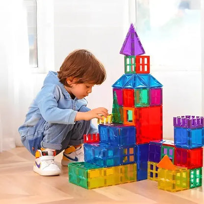 Construction magnétique - Monde à maman