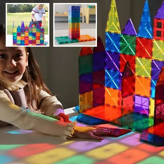 Construction magnétique - Monde à maman