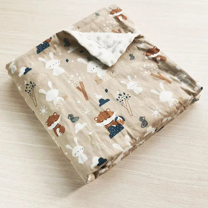 Couverture pour bébé - Monde à maman