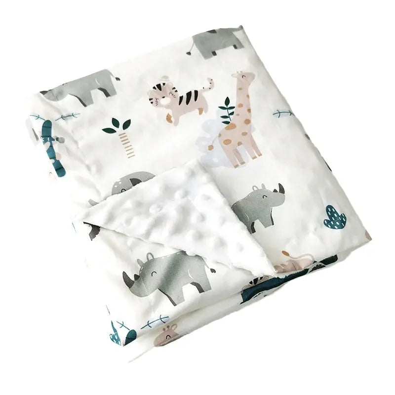 Couverture pour bébé - Monde à maman