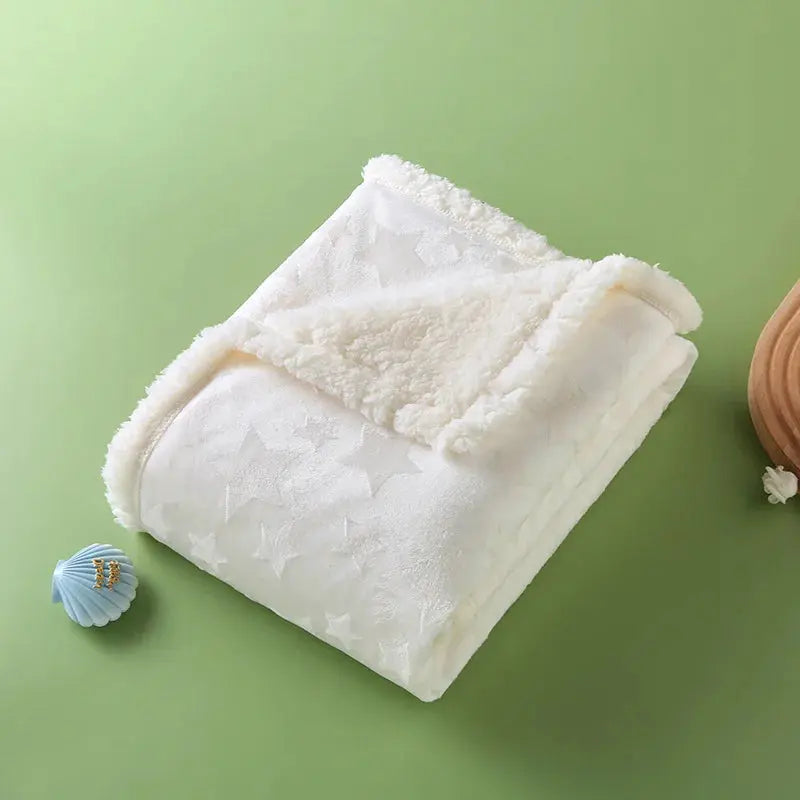 Couverture polaire pour bébé - Monde à maman