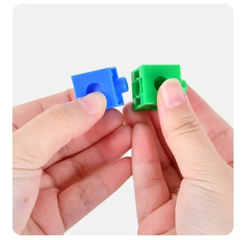 Cube de construction - Monde à maman