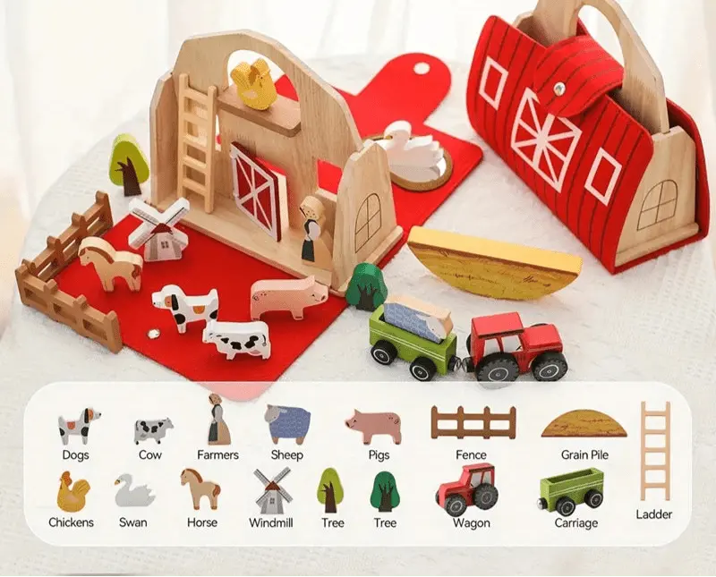 Ferme - MontessoriToys™ - Monde à maman