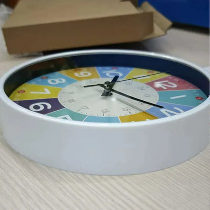 Horloge éducatif pour enfant - 8 pouces - Monde à maman