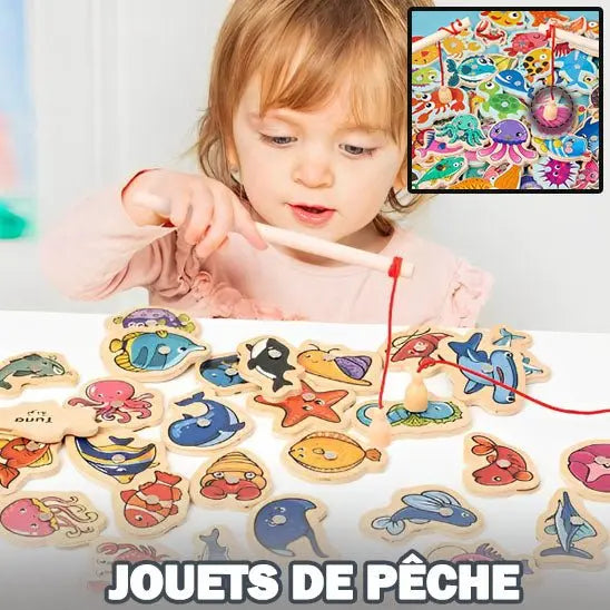 Jeu Pêche magnétique - Monde à maman