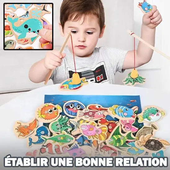 Jeu Pêche magnétique - Monde à maman