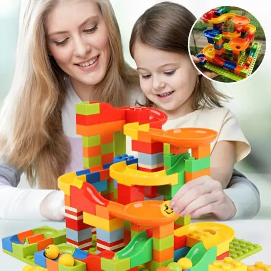 Labyrinthe de construction - Monde à maman