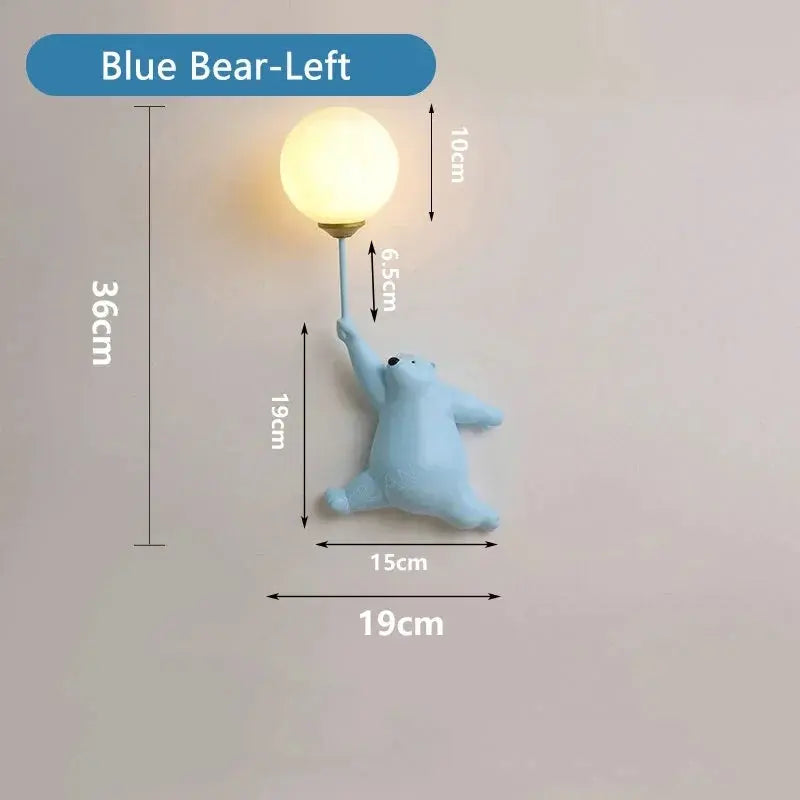 Lampe murale pour chambre de bébé - Monde à maman