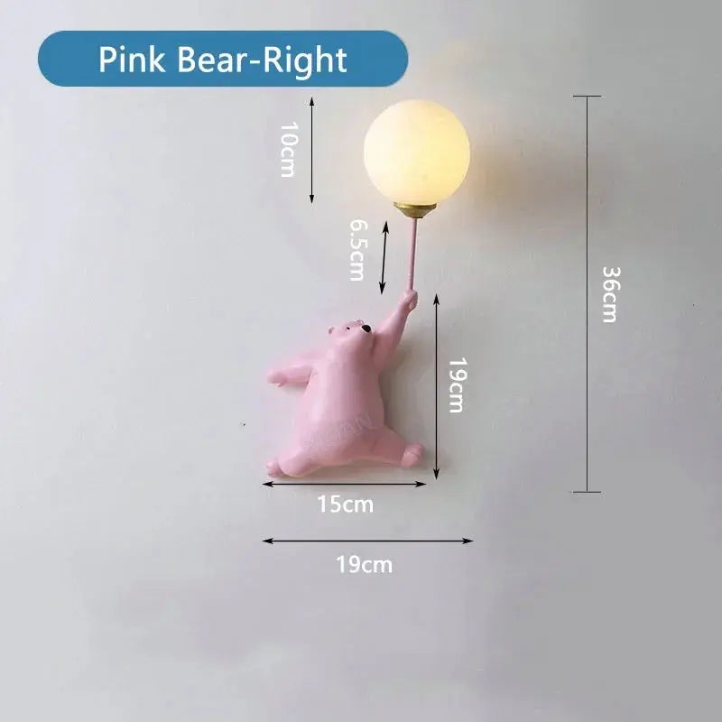 Lampe murale pour chambre de bébé - Monde à maman