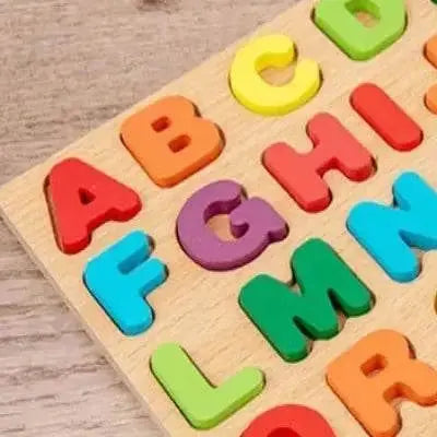 Puzzle en Bois - MontessoriToys™ - Alphabet - Monde à maman