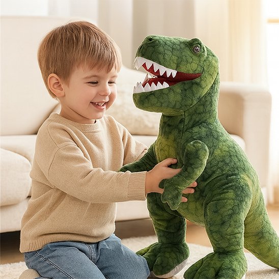 Peluche dinosaure