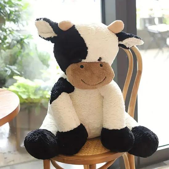 peluche vache 35 cm - Monde à maman