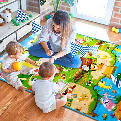 Tapis d'éveil coloré sensoriel | ÉveilBaby