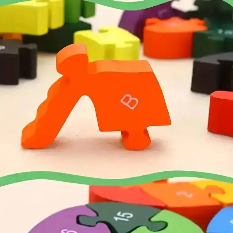 Puzzle-MontessoriToys™-Alphabet - Monde à maman