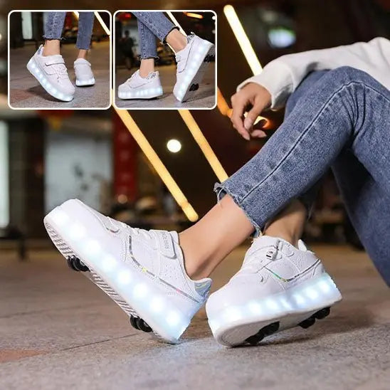 Roller au LED pour enfant - Monde à maman