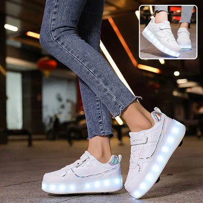 Roller au LED pour enfant - Monde à maman