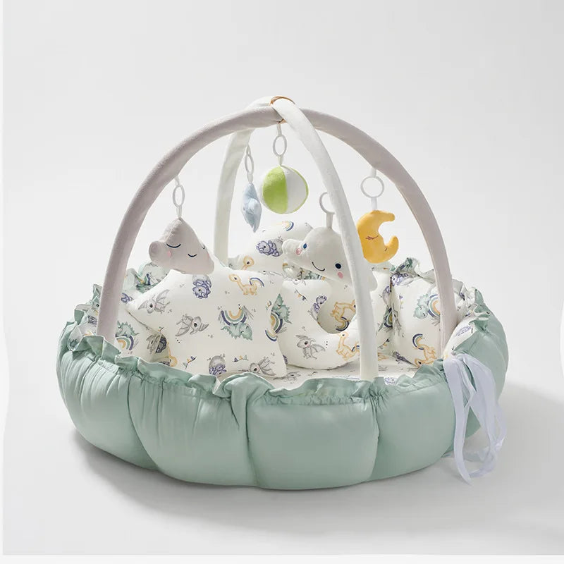 Tapis d'éveil avec jouets