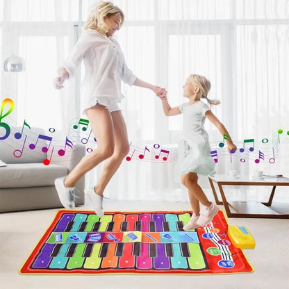 Tapis d'Éveil - CarpetPiano™ - Monde à maman