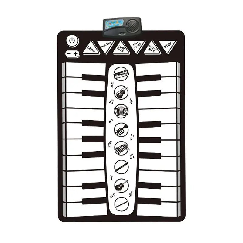 Tapis d'Éveil - CarpetPiano™ - Monde à maman