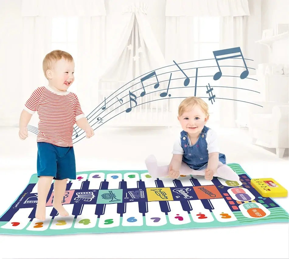 Tapis d'Éveil - CarpetPiano™ - Monde à maman