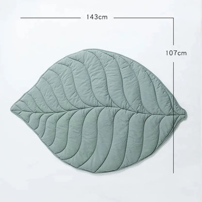 Tapis d'éveil coton vert - Monde à maman