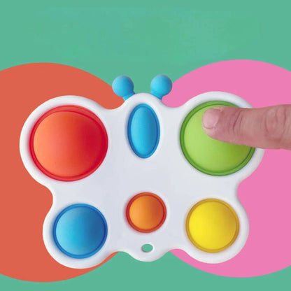 Jouet d'Éveil - PuzzleBoard™ - Papillon - Monde à maman