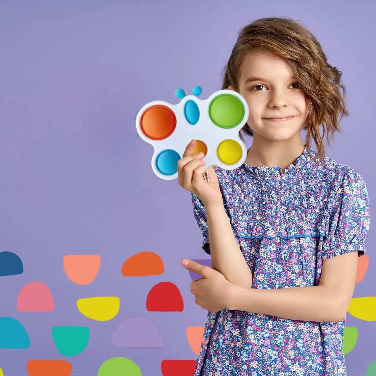 Jouet d'Éveil - PuzzleBoard™ - Papillon - Monde à maman